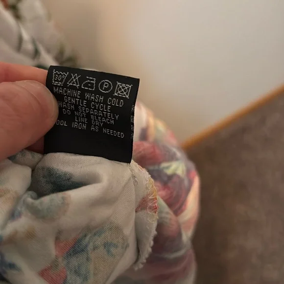 Hearts & Roses H&R women's tropical flower dress sweetheart neck size 10 - Picture 9 of 9